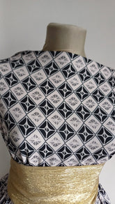 Tripluvoal fin,  Romburi NEGRU /GRI Voal1134